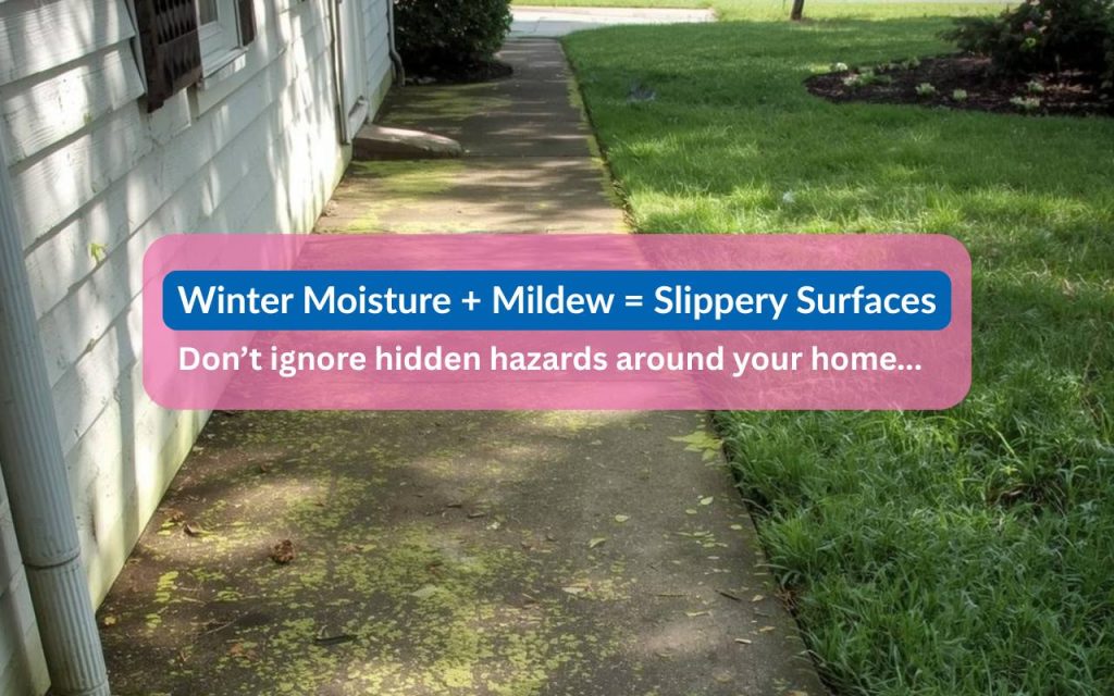 Winter Mold & Mildew Removal in Johnston & Wake County