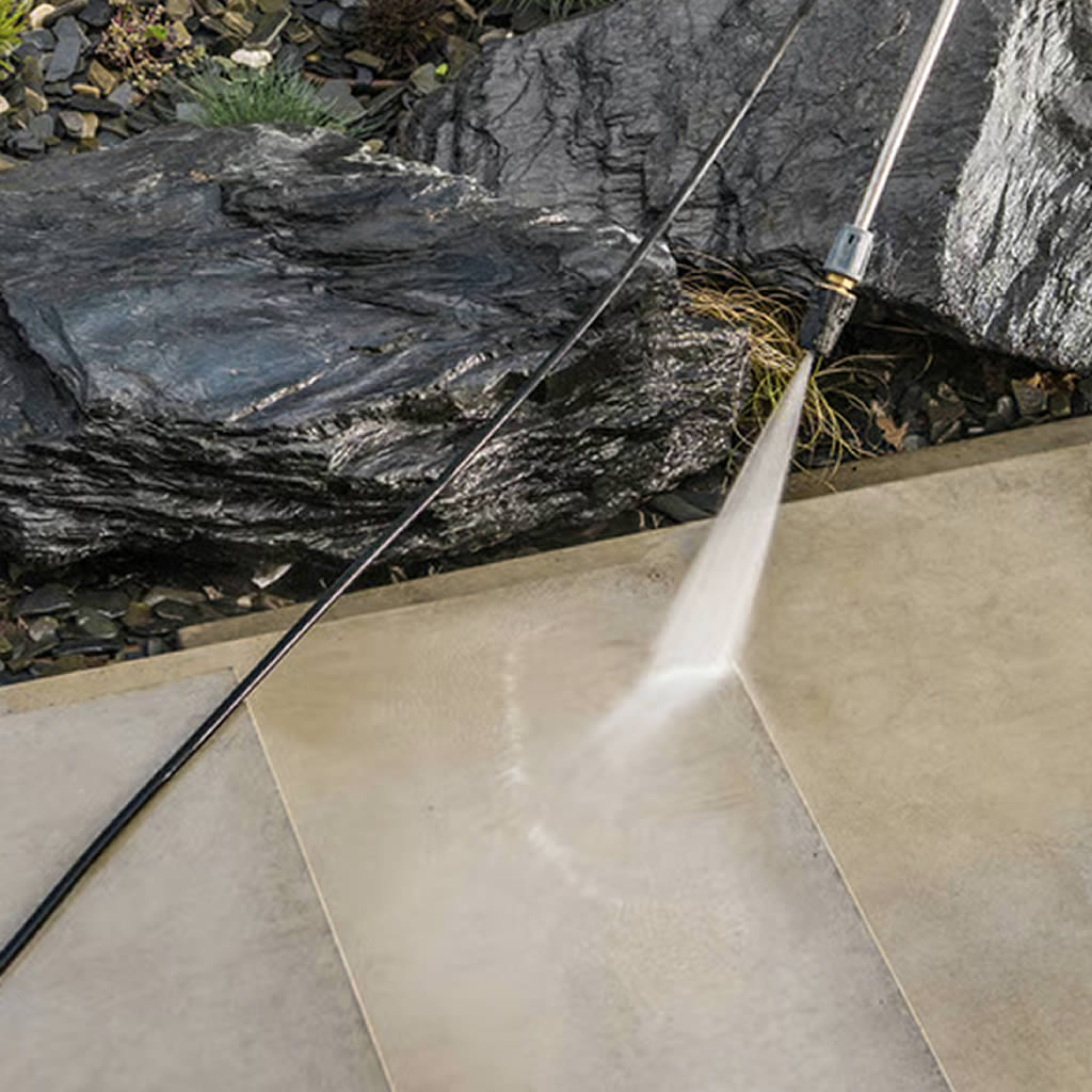 Power washing results for algae grime and buildup removal in Apex NC