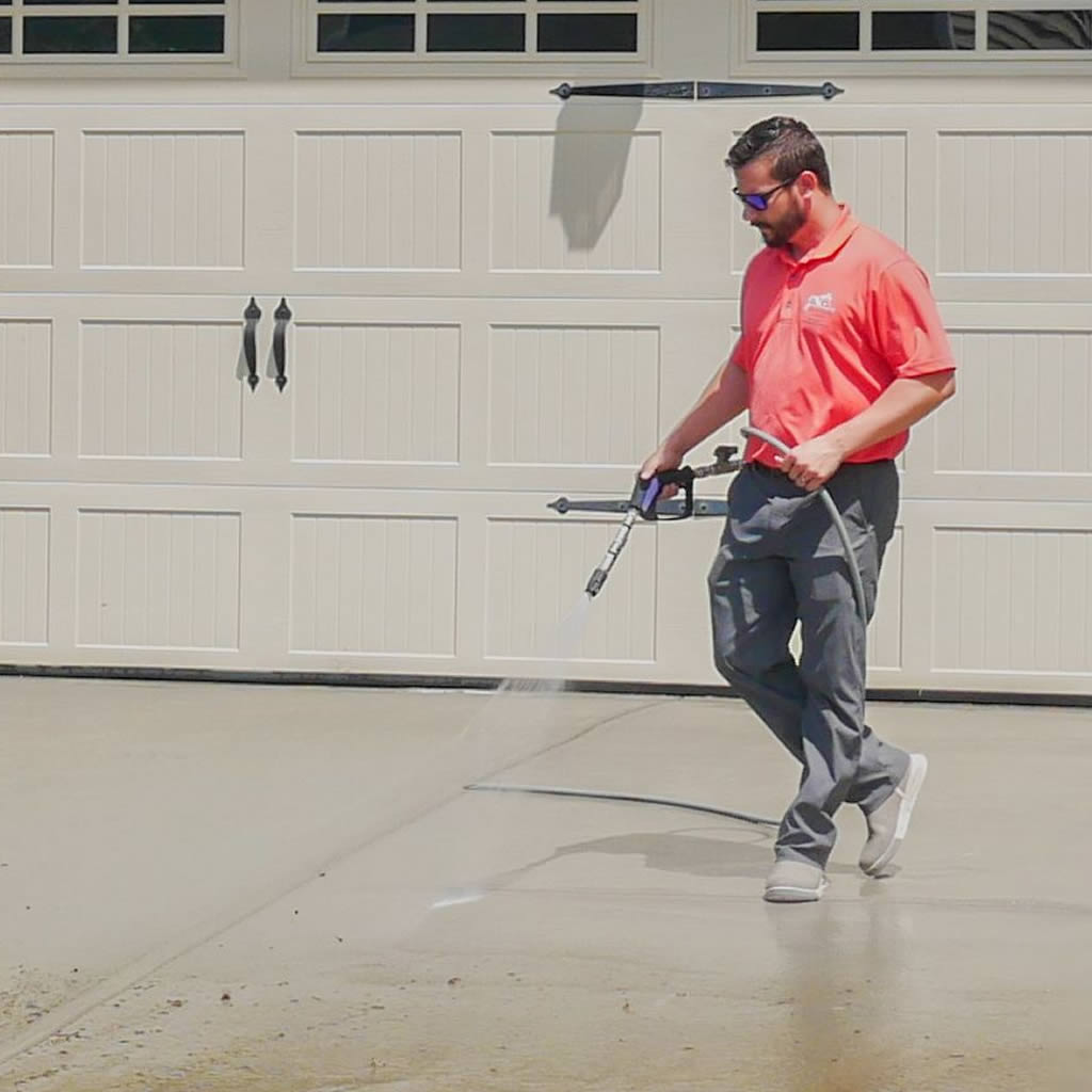 Power washing service area near Apex NC