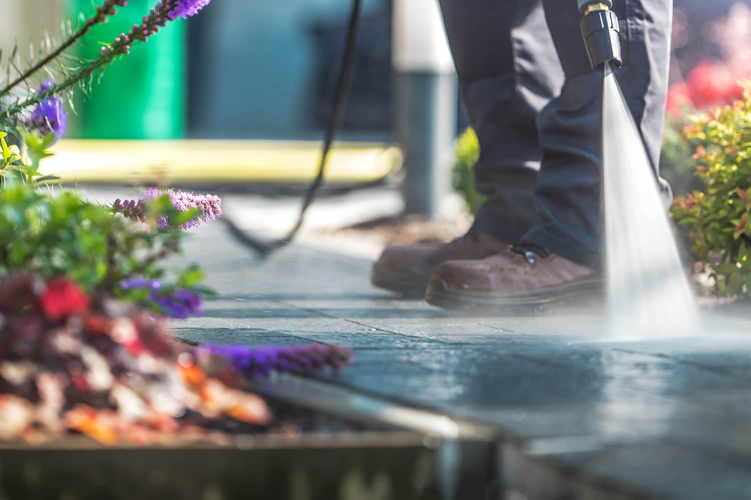 Professional pressure washing services for exterior surfaces in North Carolina